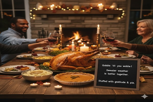 250+ Thanksgiving Captions: Perfect Instagram Phrases