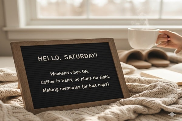 350+ Saturday Quotes: Perfect Weekend Captions for Instagram