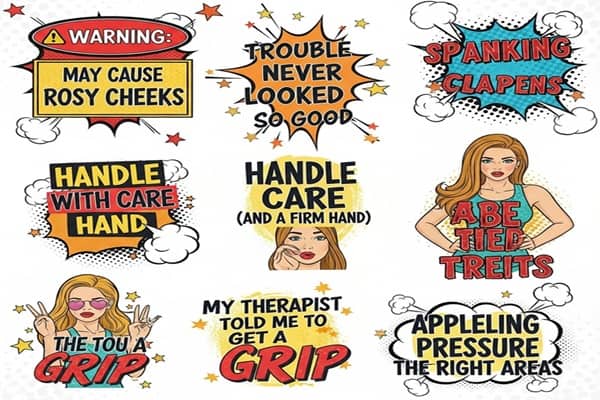 500+ Spanking Captions: Bold, Funny and Flirty Lines