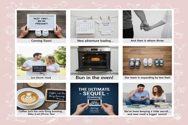 75+ Impregnation Captions for Creative Announcement Phrases