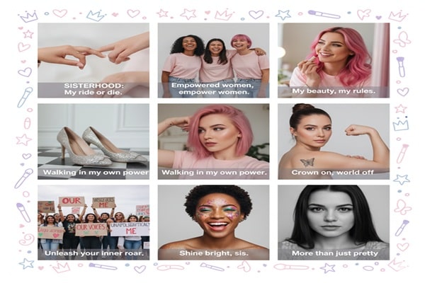 Sissy Caption Story for Expression and Empowerment