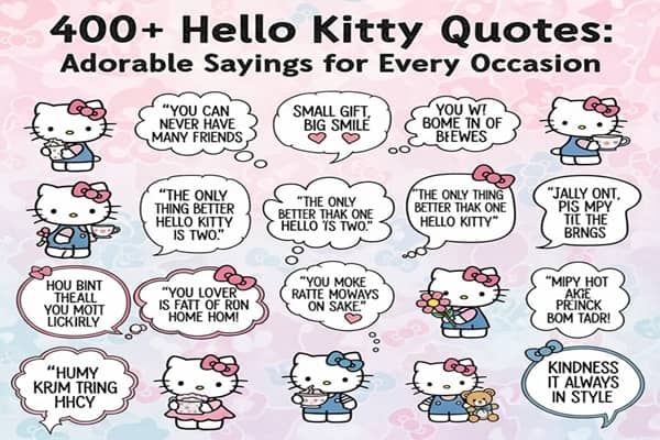 400+ Hello Kitty Quotes: Adorable Sayings for Every Occasion