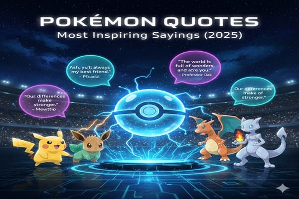 200+ Pokemon Quotes Most Inspiring Sayings (2025)