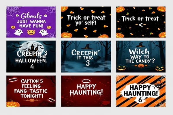 Halloween Captions: For Spooky Social Media Posts